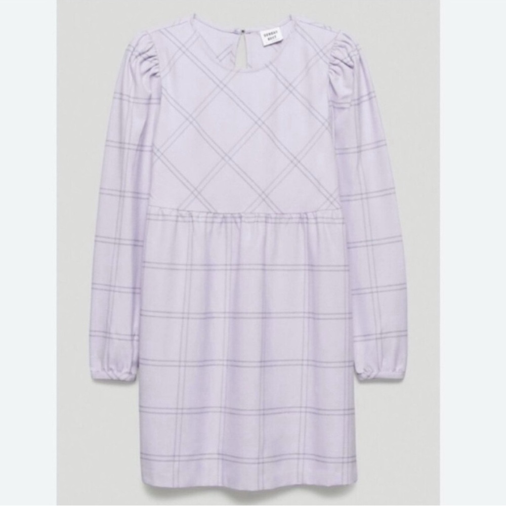 57 Aritzia Sunday Best Gia Lavender Dress Y2K school girl women’s size medium
